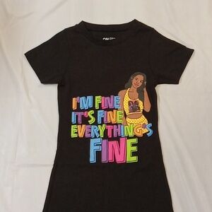 On Fire Women's Dress. Size Small 7/8